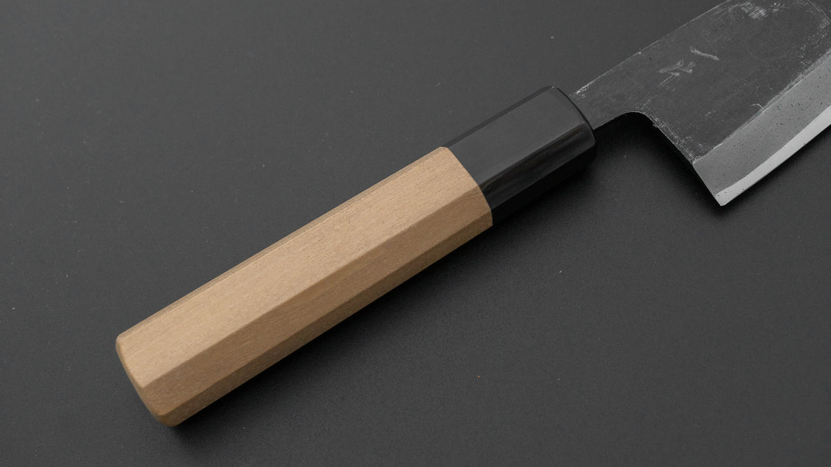 Hitohira White #2 Kurouchi Deba 120mm Ho Wood Handle