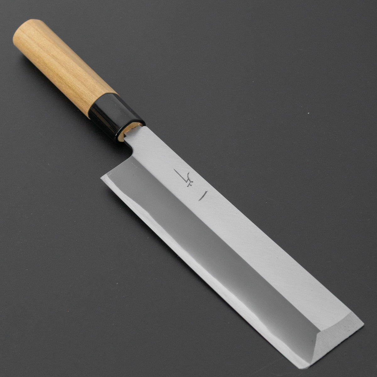 Hitohira Carbon Usuba 180mm Ho Wood Handle
