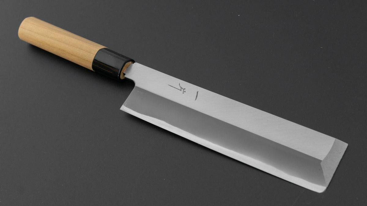 Hitohira Carbon Usuba 180mm Ho Wood Handle