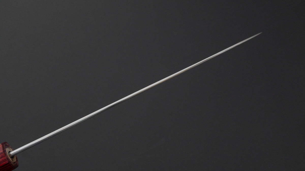 工藤刃物鍛造所 V金10号 積層 三徳 180mm 紫檀柄