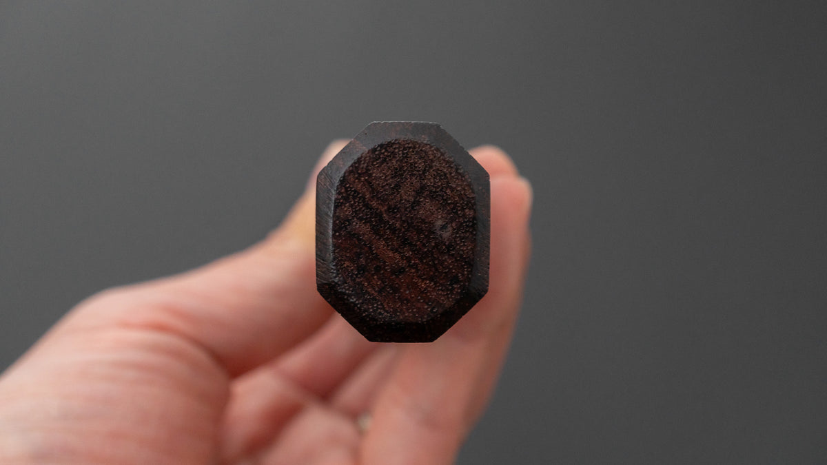 工藤刃物鍛造所 V金10号 積層 三徳 180mm 紫檀柄