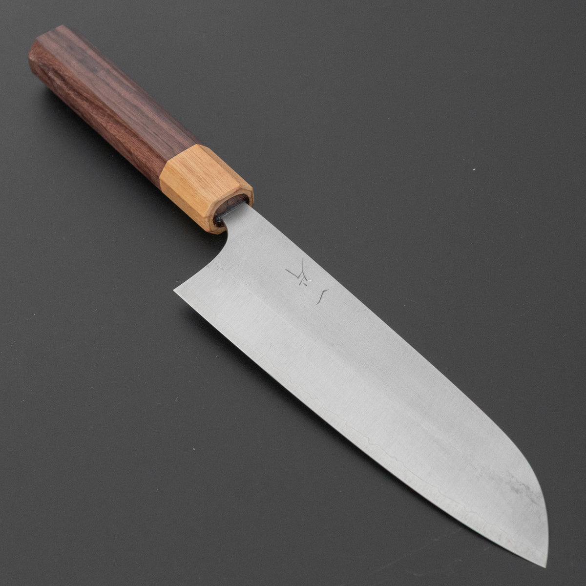 Hitohira Echizen VG10W Santoku 165mm Rosewood Handle