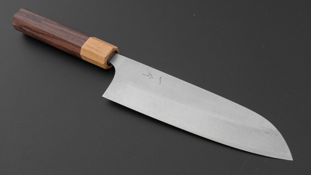Hitohira Echizen VG10W Santoku 165mm Rosewood Handle