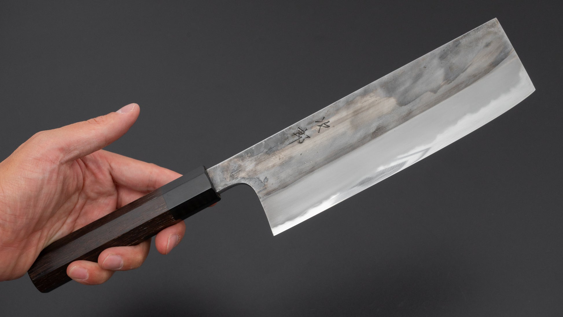 Jiro Tsuchime Wa Nakiri 180mm Taihei Tagayasan Handle (#734)