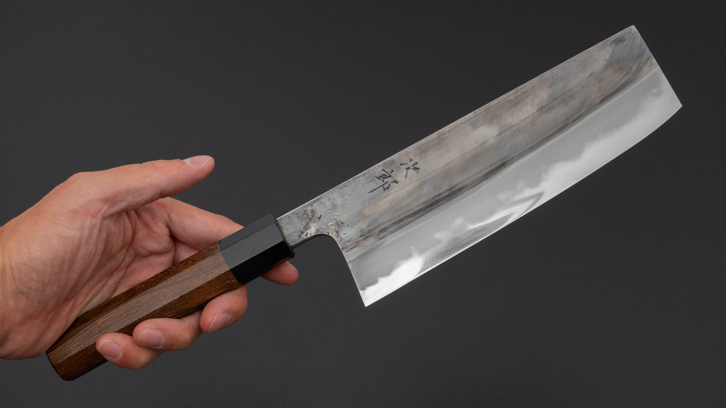 Jiro Tsuchime Wa Nakiri 180mm Taihei Tagayasan Handle (#735)