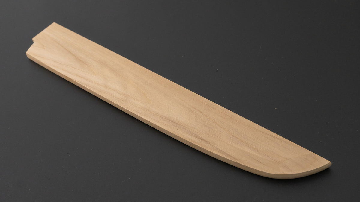 ひとひら 無銘 木鞘 朴 柳先丸柄 330mm
