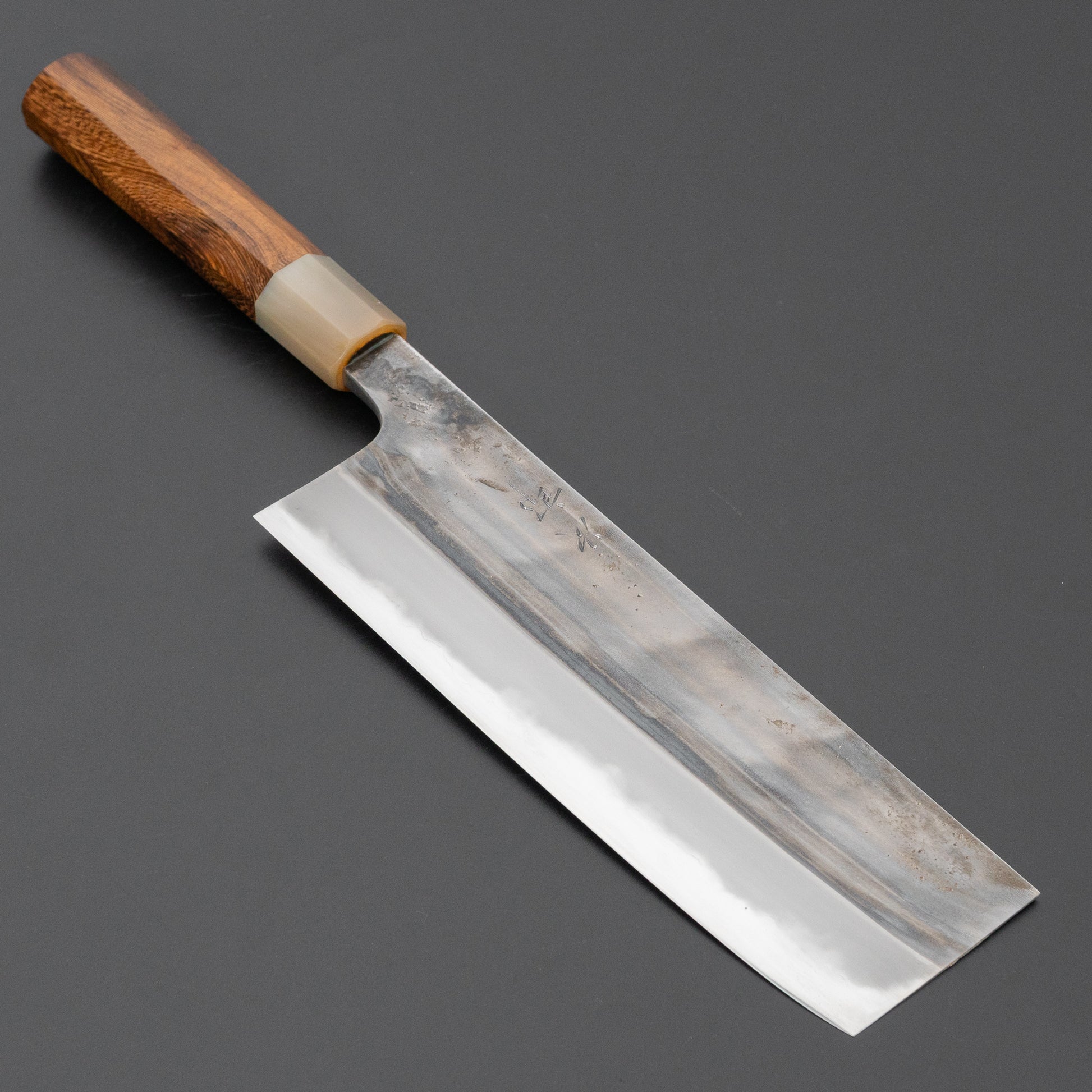 Jiro Tsuchime Wa Nakiri 180mm Taihei Tagayasan Handle (#736)