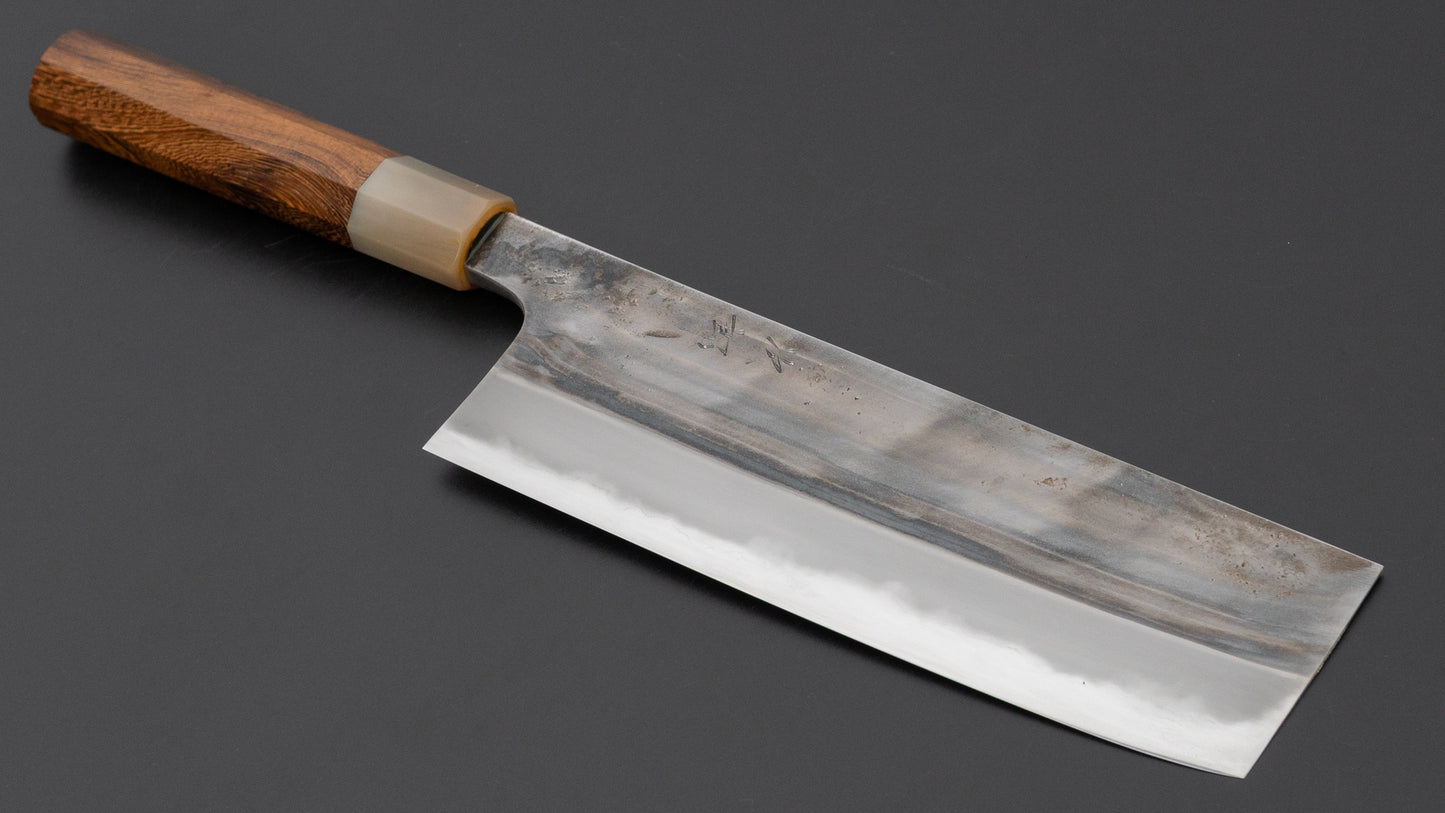 Jiro Tsuchime Wa Nakiri 180mm Taihei Tagayasan Handle (#736)