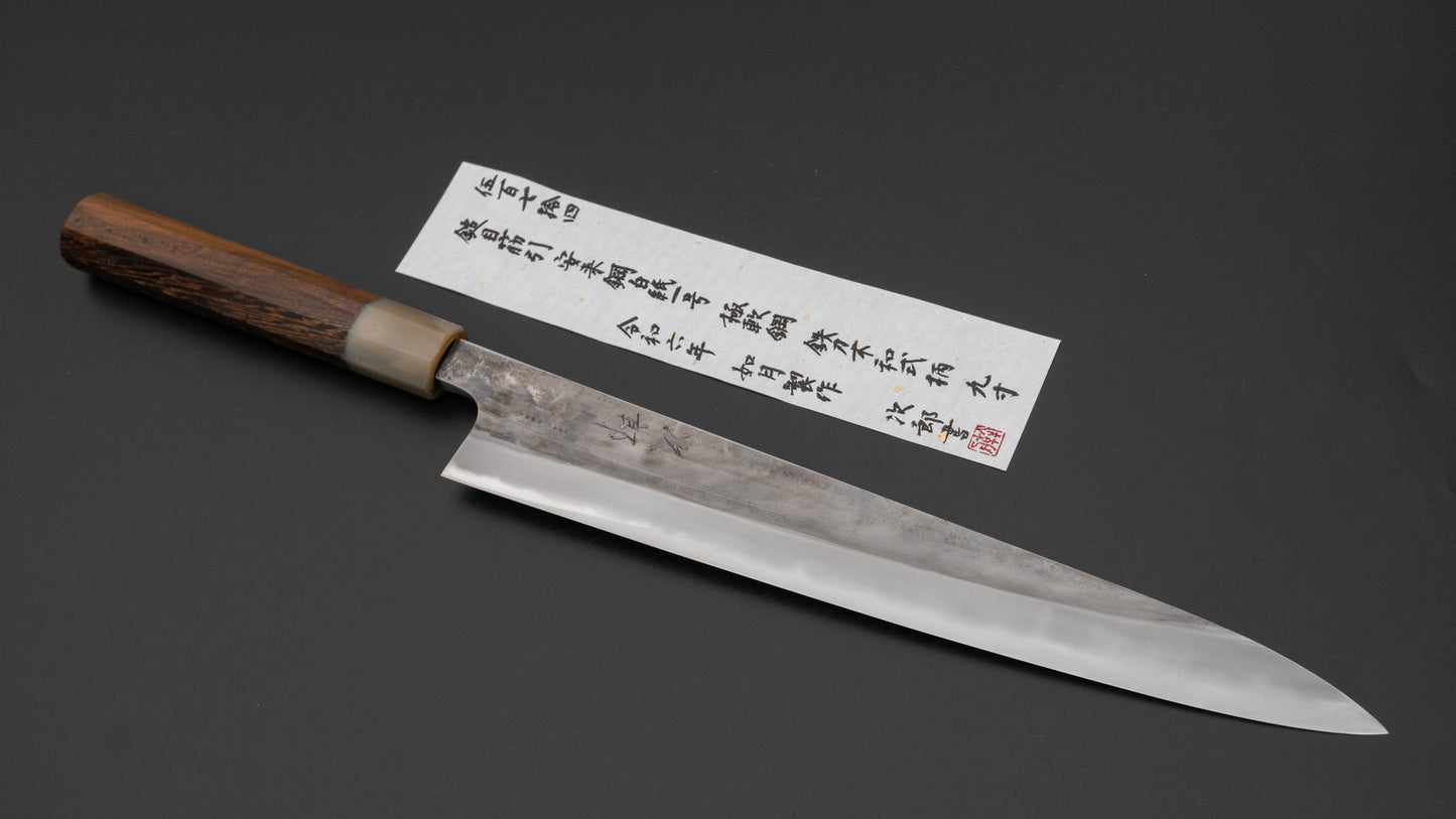 Jiro Tsuchime Wa Sujihiki 270mm Taihei Tagayasan Handle (#574) - HITOHIRA