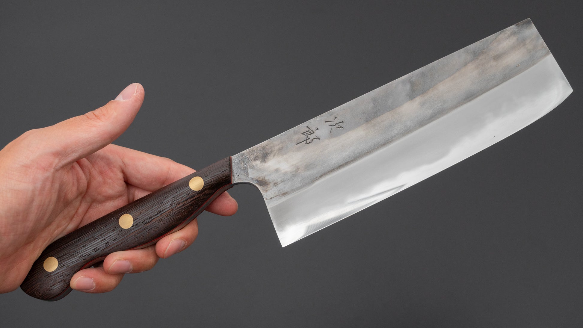 Jiro Tsuchime Yo Nakiri 180mm Tagayasan Handle (#740)