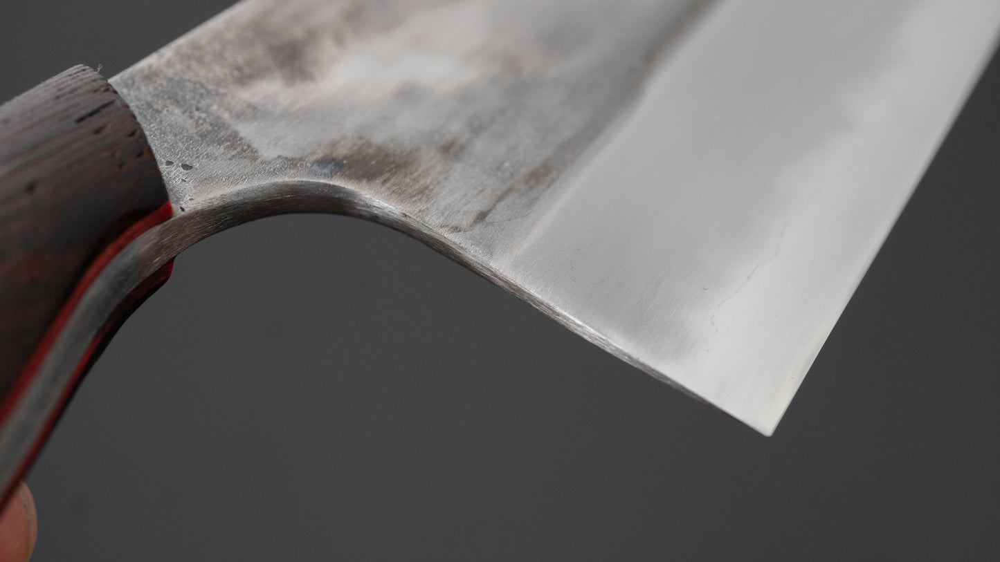 Jiro Tsuchime Yo Nakiri 180mm Tagayasan Handle (#740)