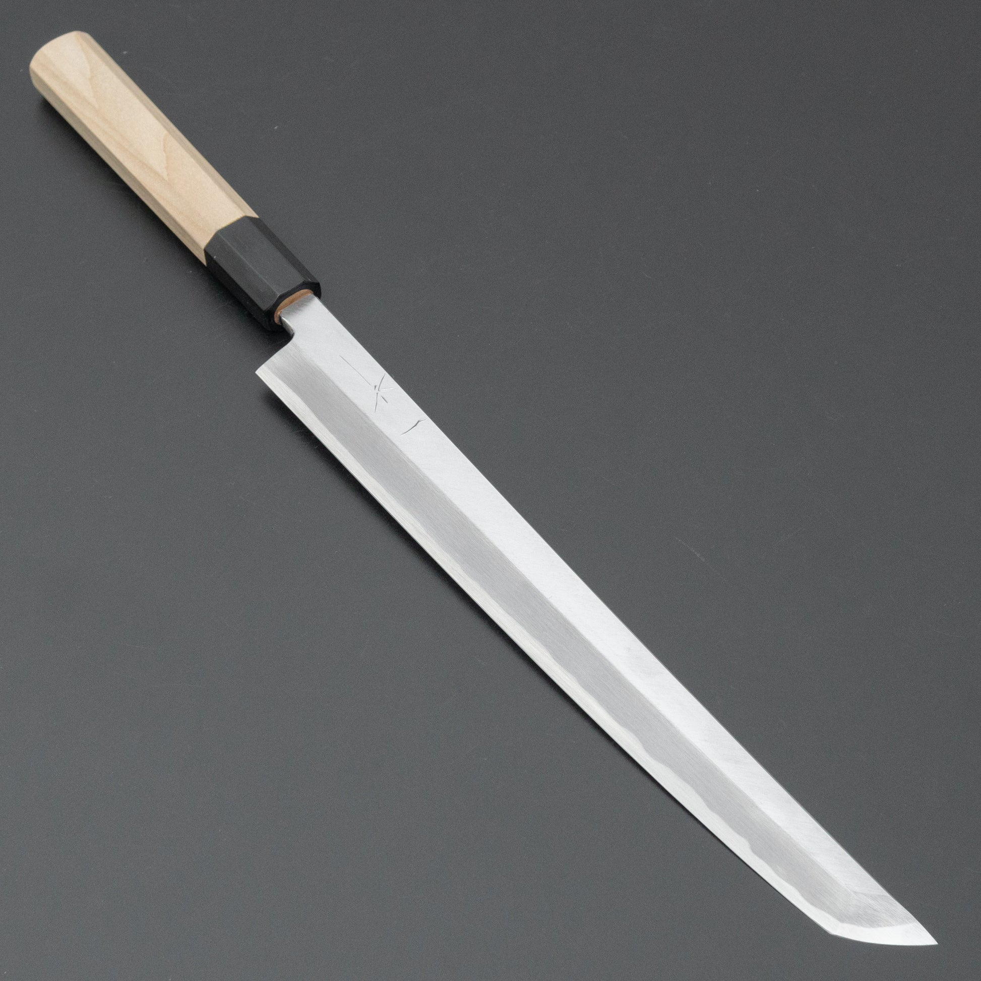 Hitohira Kikuchiyo Manzo Blue #2 Sakimaru Takobiki 270mm Ho Wood Handle (Saya) - HITOHIRA