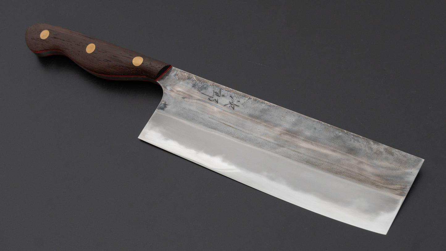 Jiro Tsuchime Yo Nakiri 180mm Tagayasan Handle (#741)