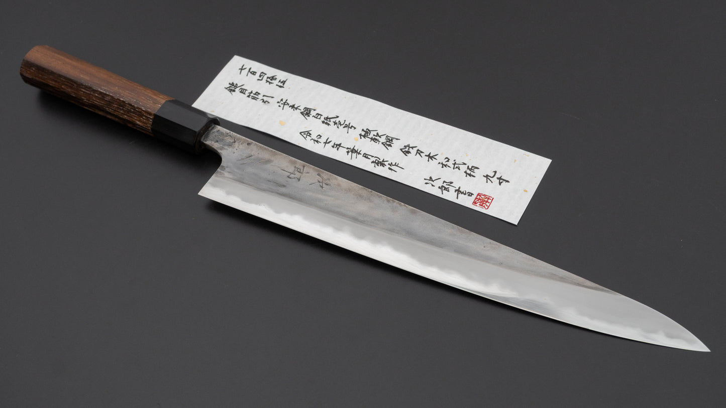 Jiro Tsuchime Wa Sujihiki 270mm Taihei Tagayasan Handle (#745)