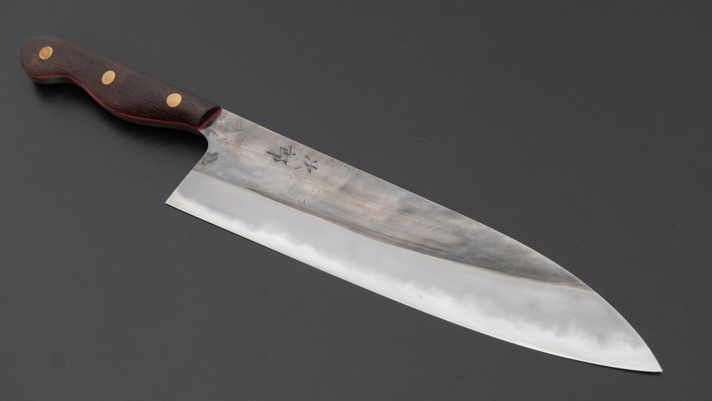 Jiro Tsuchime Yo Gyuto 240mm Tagayasan Handle (#747)