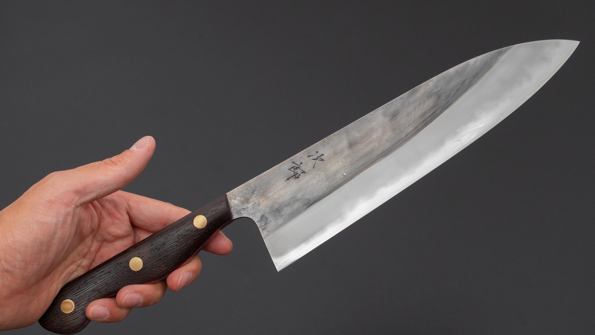 Jiro Tsuchime Yo Gyuto 240mm Tagayasan Handle (#747)