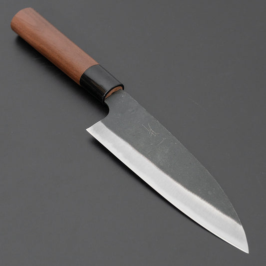 Hitohira Hizen Kurouchi White #2 Gyuto 155mm Walnut Handle