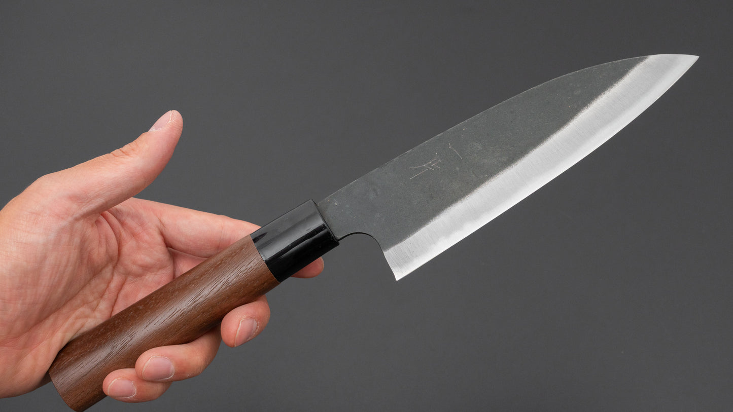 Hitohira Hizen Kurouchi White #2 Gyuto 155mm Walnut Handle