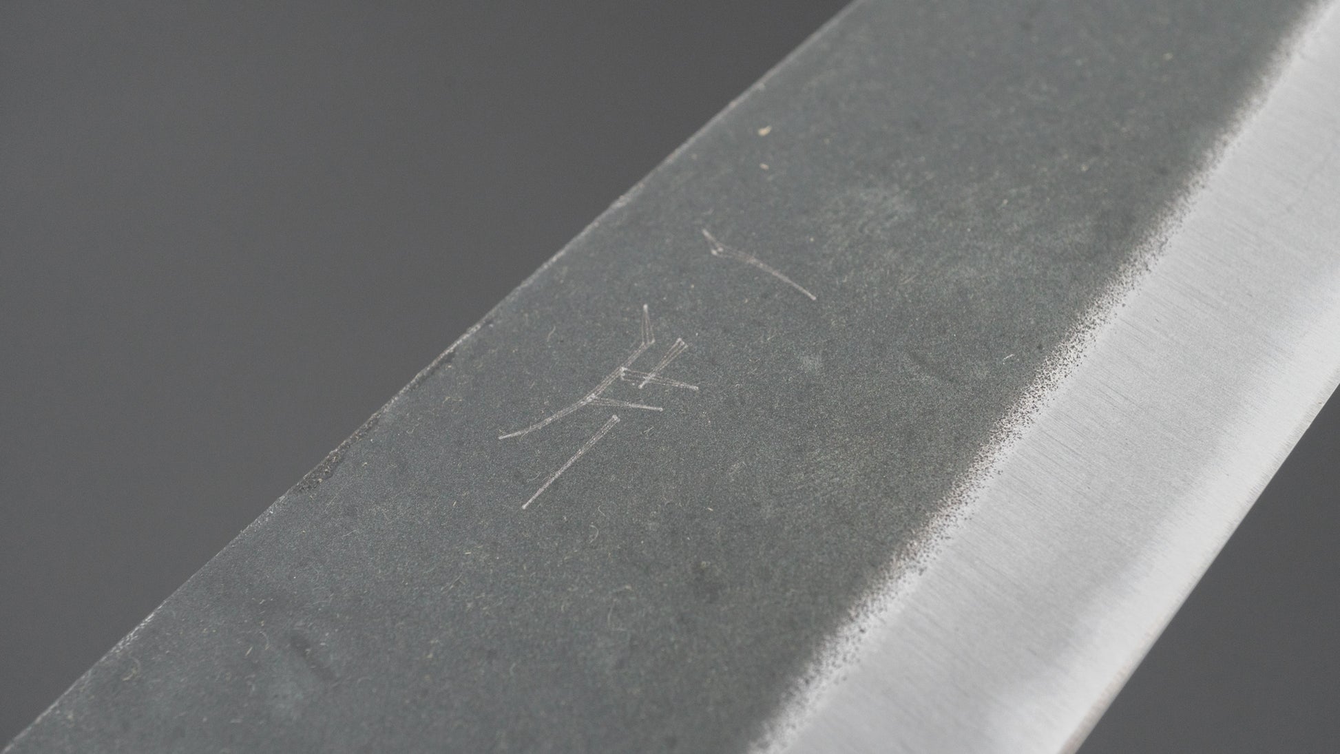 Hitohira Hizen Kurouchi White #2 Gyuto 155mm Walnut Handle