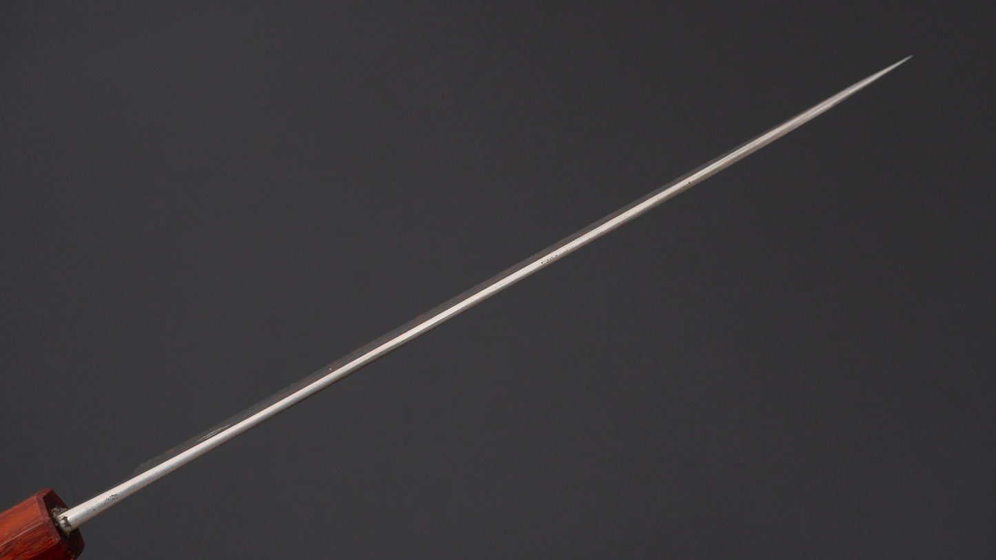 Hitohira Hinode Custom V-toku Rainbow Damascus Gyuto 240mm Padauk Handle