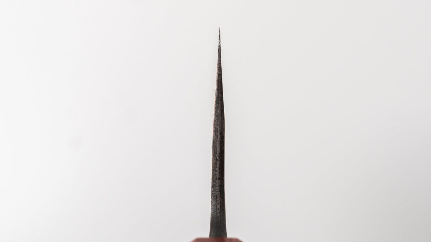 Hitohira Hinode Custom V-toku Rainbow Damascus Gyuto 240mm Padauk Handle