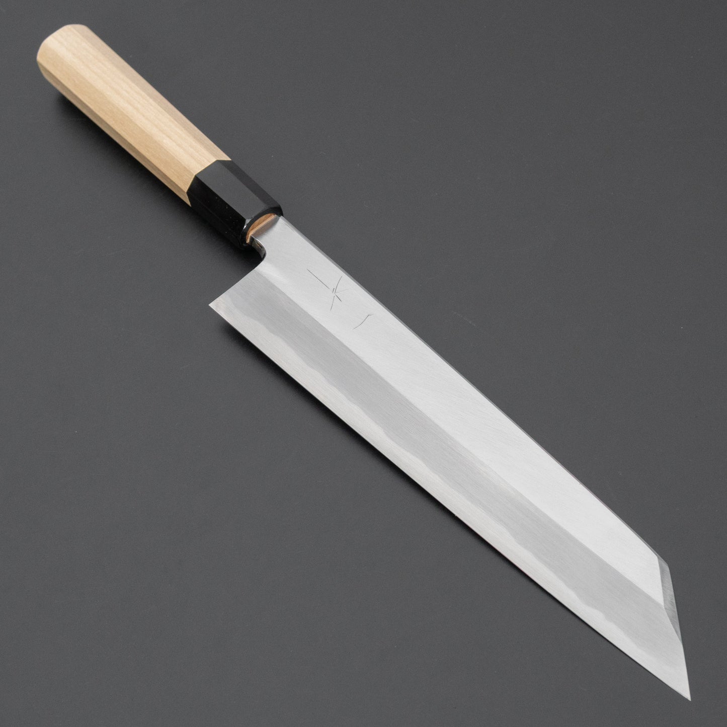 Hitohira Tanaka Mosuke Blue #1 Kiritsuke 240mm Ho Wood Handle (Saya)