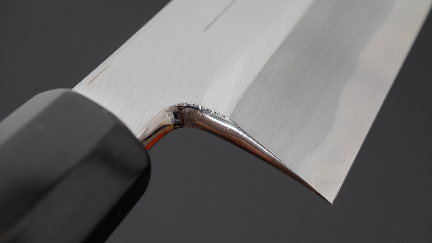 Hitohira Tanaka Mosuke Blue #1 Kiritsuke 240mm Ho Wood Handle (Saya)