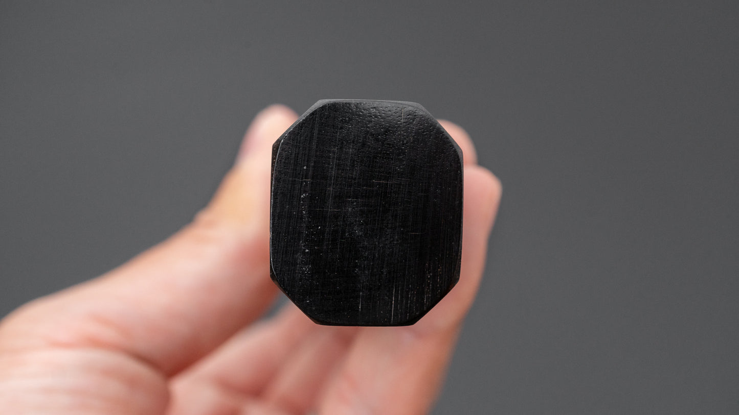 Hitohira Imojiya TH Stainless Nakiri 175mm Ebony Handle (Wa)