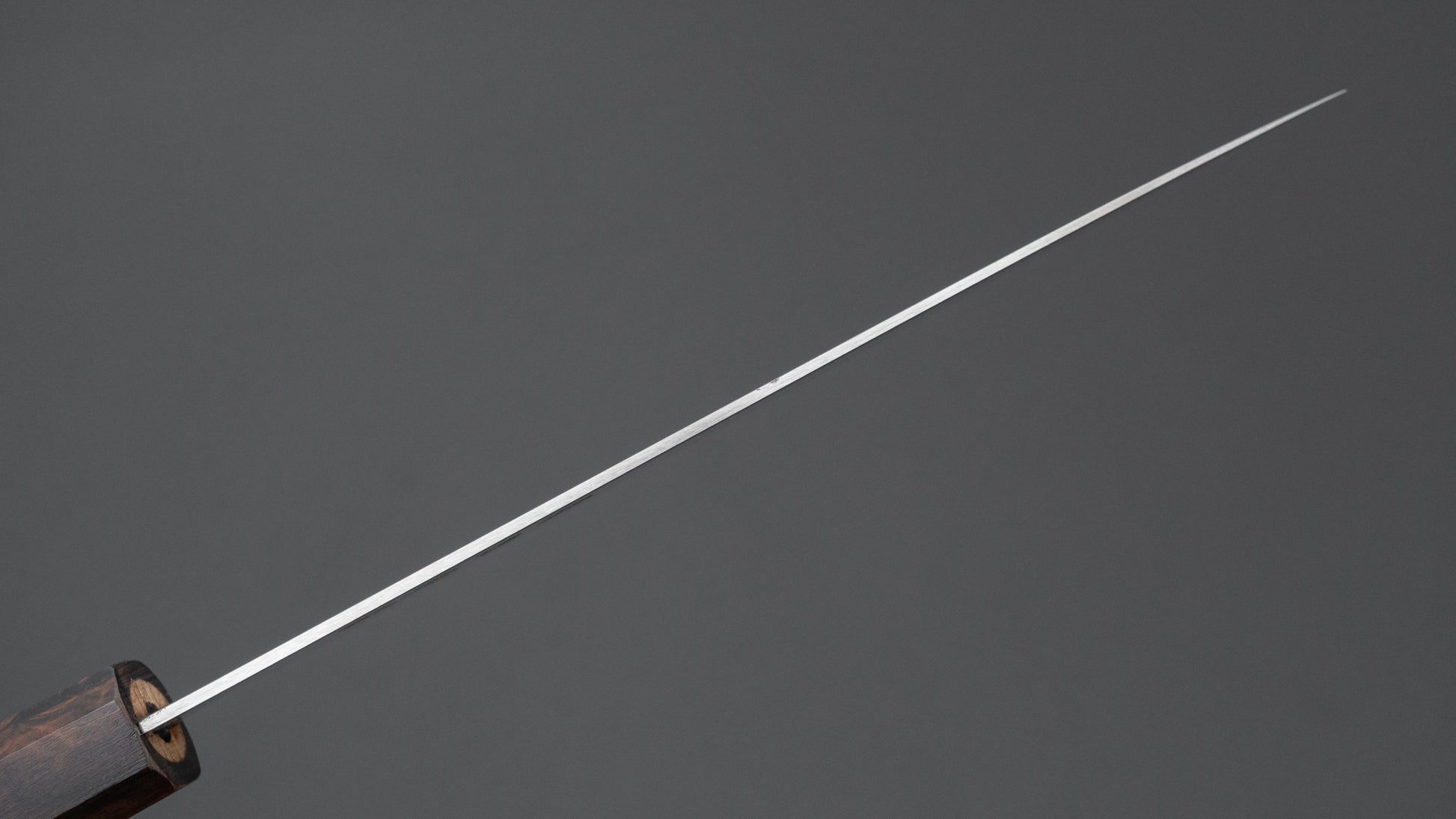 Hitohira Imojiya TH Stainless Santoku 180mm Ebony Handle (Wa)