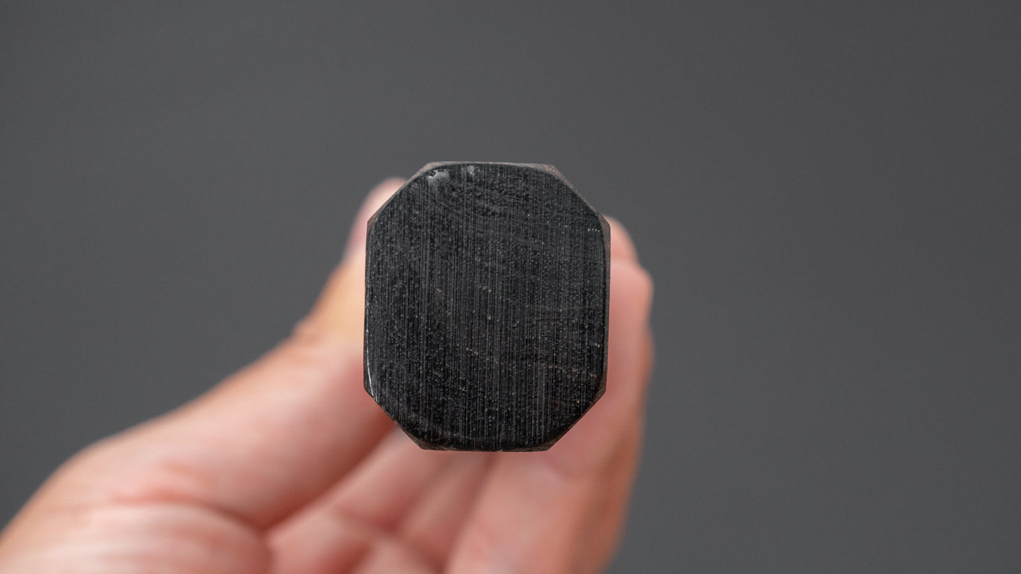 Hitohira Imojiya TH Stainless Santoku 180mm Ebony Handle (Wa)