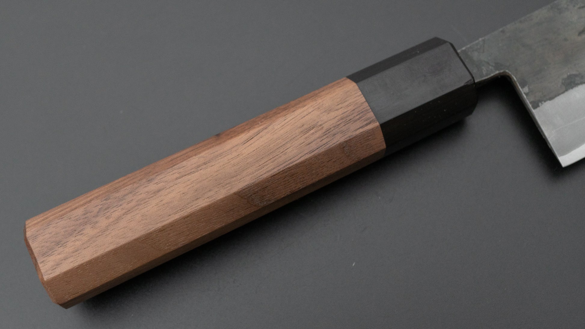 Hitohira Harima Forged Blue Super Stainless Clad Bunka 165mm Walnut Handle - HITOHIRA