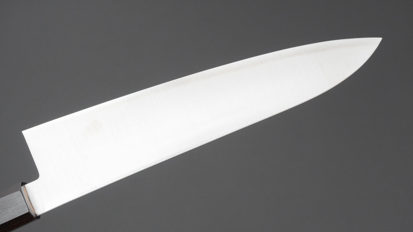 Hitohira Imojiya TH Stainless Gyuto 210mm Ebony Handle (Wa)