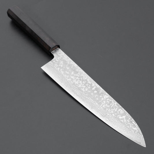 Makoto Kurosaki VG7 Damascus Gyuto 210mm Ebony Handle