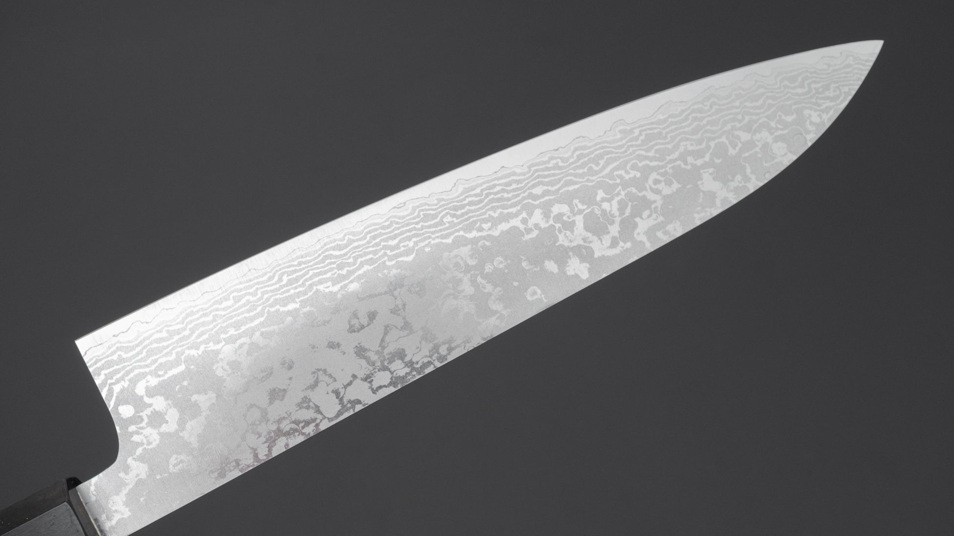 Makoto Kurosaki VG7 Damascus Gyuto 210mm Ebony Handle