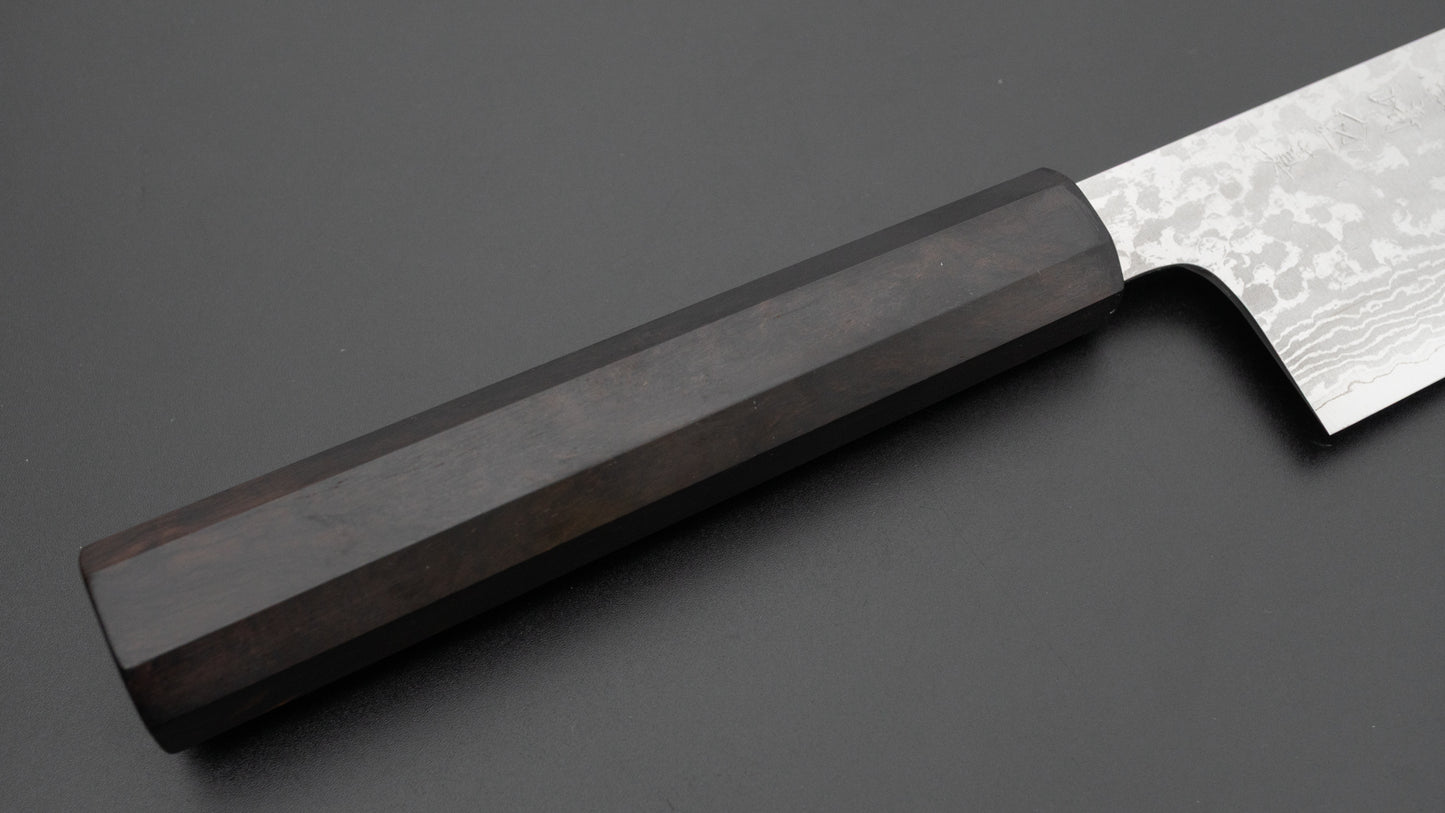 Makoto Kurosaki VG7 Damascus Gyuto 210mm Ebony Handle