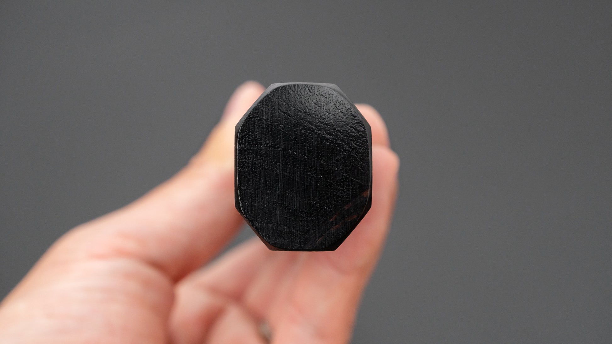 Hitohira Kikuchiyo Rou Silver #3 Mirror Polished Nakiri Ebony Handle