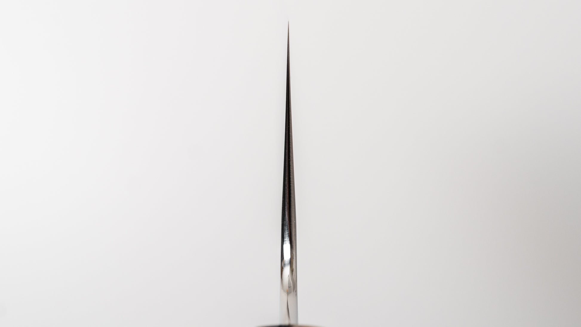 Hitohira Kikuchiyo Rou Silver #3 Mirror Polished Nakiri Ebony Handle