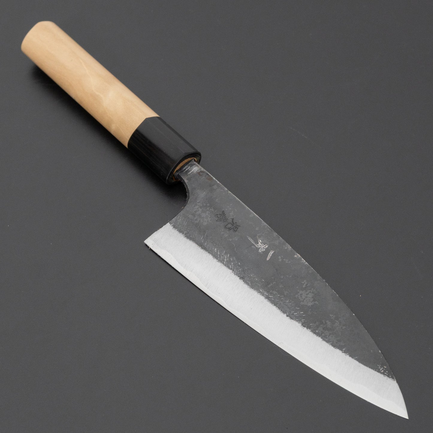 Hitohira Onihiro White #1 Gyuto 135mm Ho Wood Handle (D-Shape)