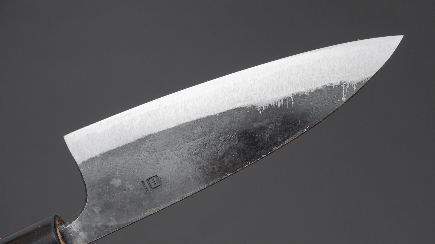 Hitohira Onihiro White #1 Gyuto 135mm Ho Wood Handle (D-Shape)