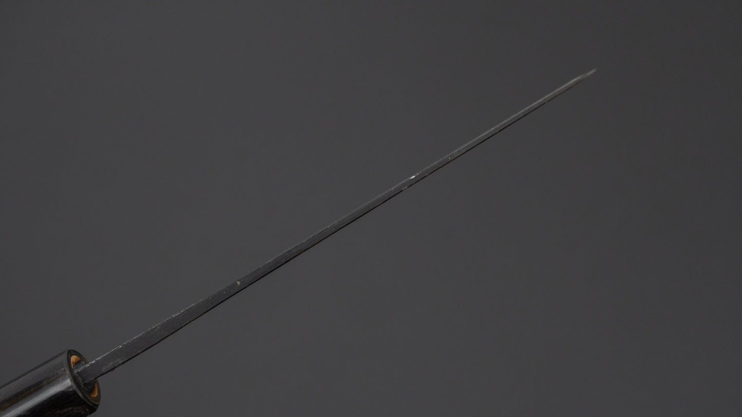 Hitohira Onihiro White #1 Santoku 135mm Ho Wood Handle (D-Shape)