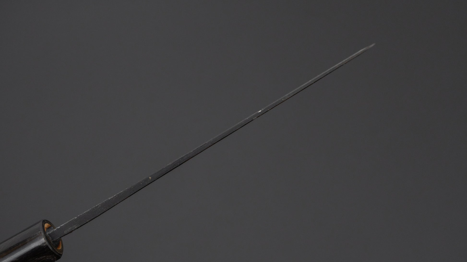 Hitohira Onihiro White #1 Santoku 135mm Ho Wood Handle (D-Shape)