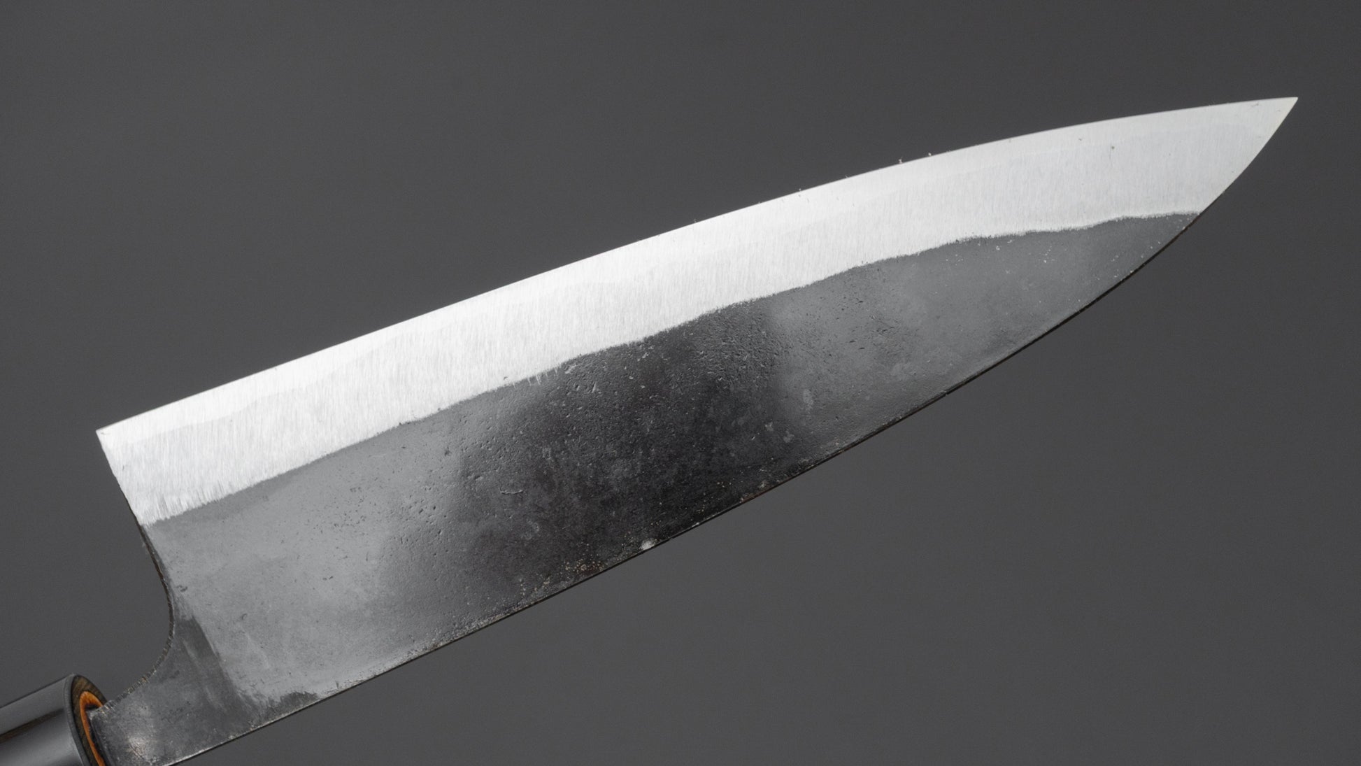 Hitohira Onihiro White #1 Gyuto 180mm Ho Wood Handle (D-Shape)