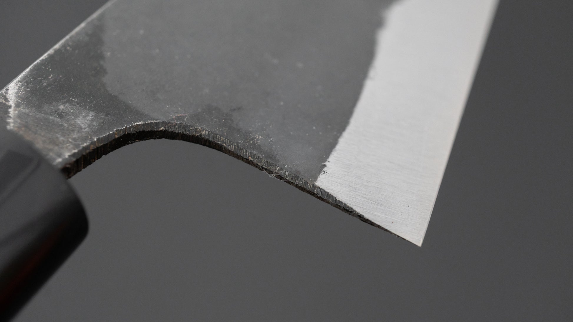 Hitohira Onihiro White #1 Gyuto 180mm Ho Wood Handle (D-Shape)