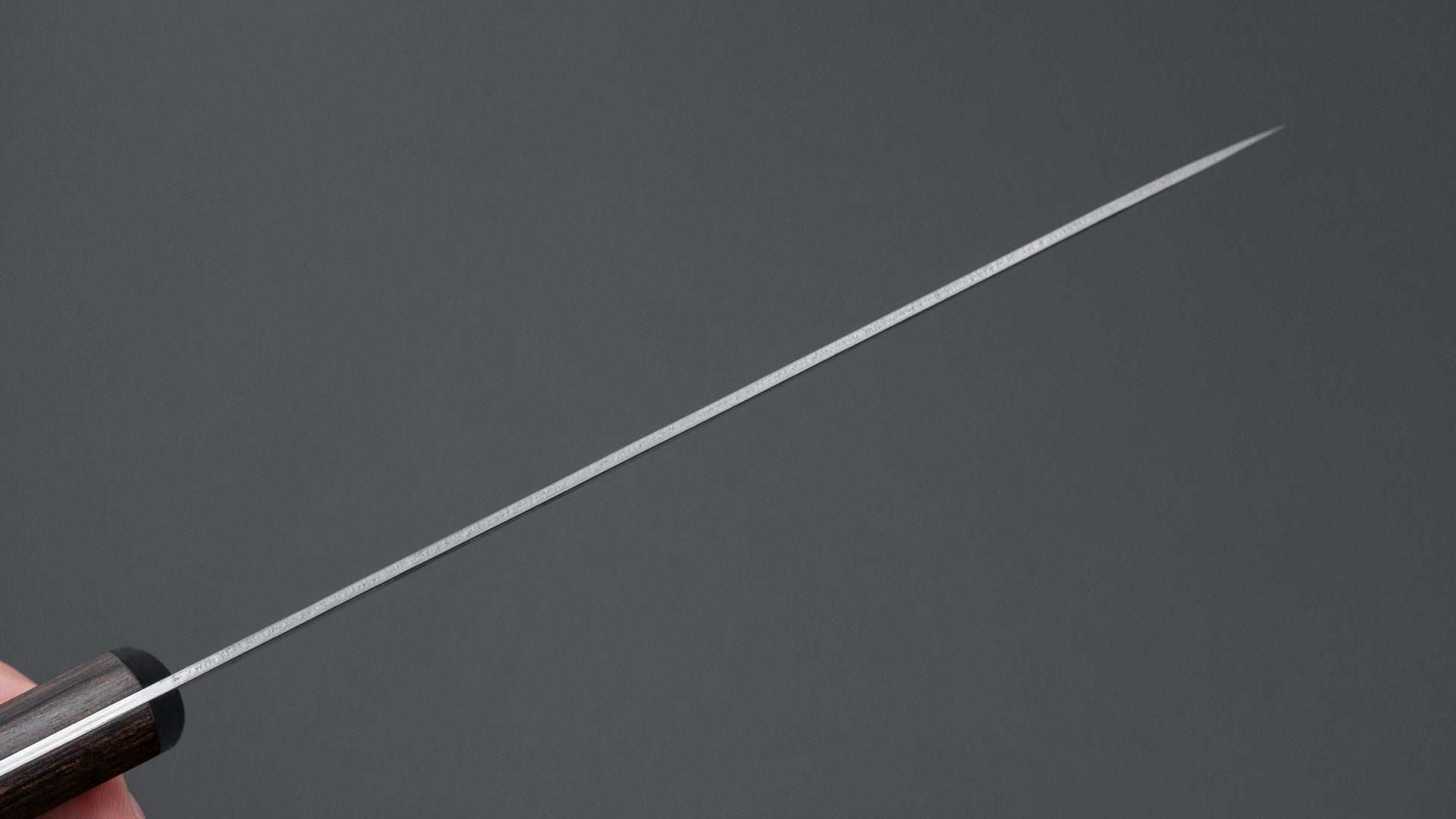 Hitohira Futana S3 Nashiji Santoku 165mm Brown Pakka Handle (No Bolster)