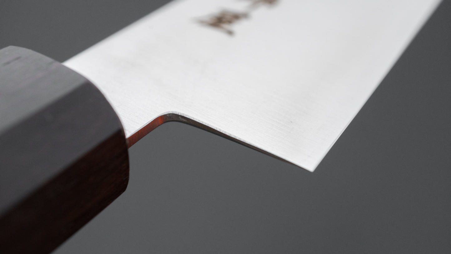 Hitohira Imojiya TH Stainless Sujihiki 240mm Ebony Handle (Wa)