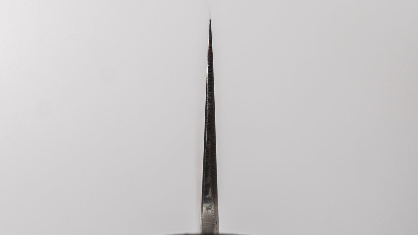 Hitohira Imojiya TH Stainless Sujihiki 240mm Ebony Handle (Wa)