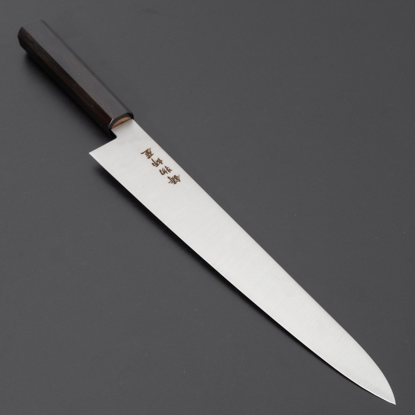 Hitohira Imojiya TH Stainless Sujihiki 270mm Ebony Handle (Wa)