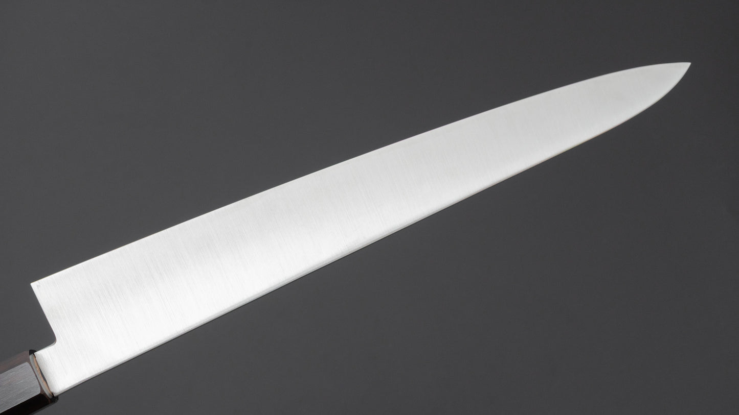 Hitohira Imojiya TH Stainless Sujihiki 270mm Ebony Handle (Wa)