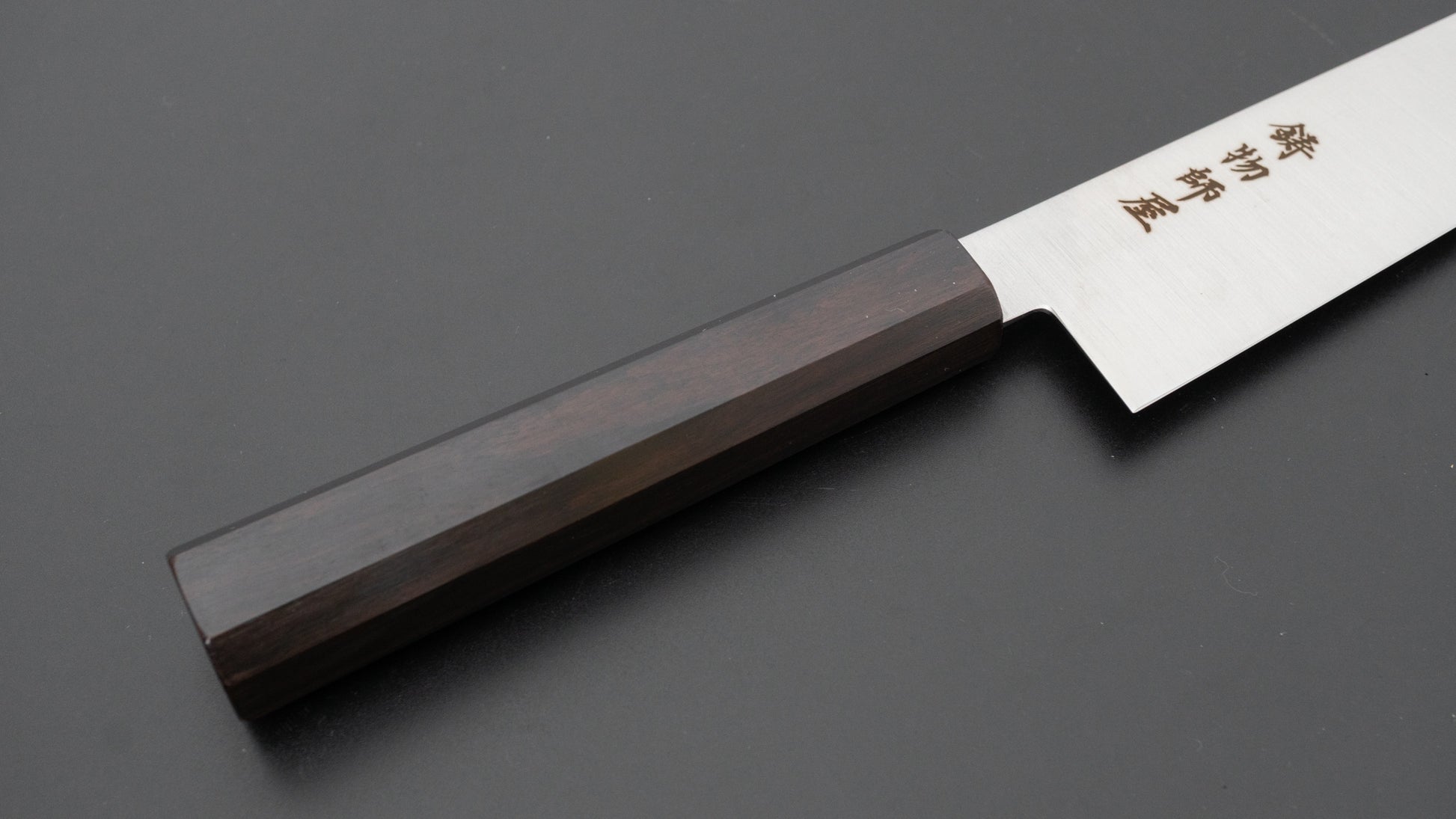 Hitohira Imojiya TH Stainless Sujihiki 270mm Ebony Handle (Wa)
