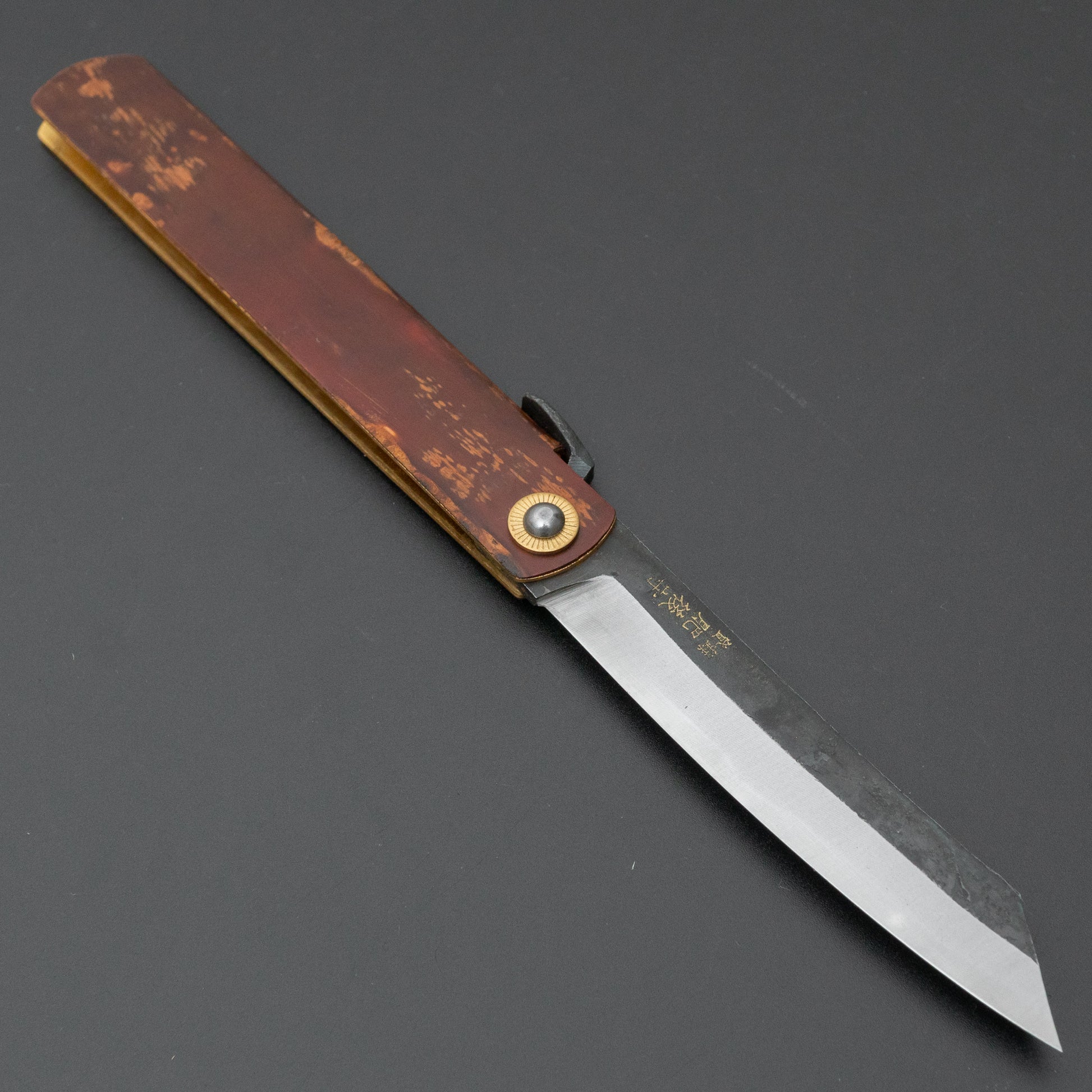 Higonokami Custom Folding Knife X Large Sakura Skin Handle (#12) - HITOHIRA